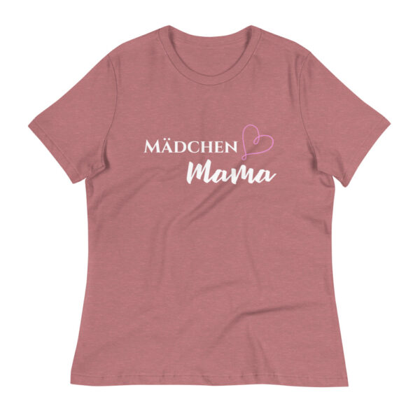 Lockeres Damen-T-Shirt “Mädchen Mama”