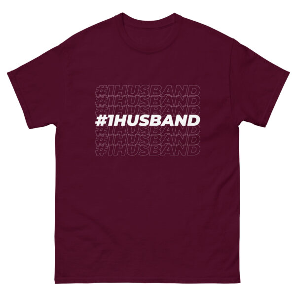 Herren-T-Shirt “#1Husband”