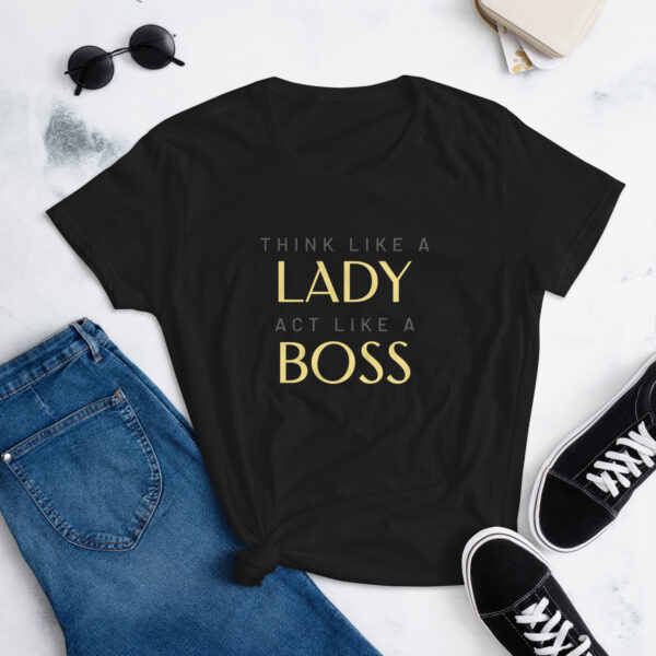 T-Shirt für Mütter “Lady-Boss”